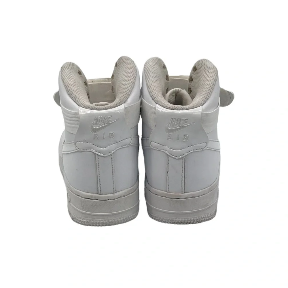 Nike White Air Force 1 LE High Top Sneakers Size 5 Youth